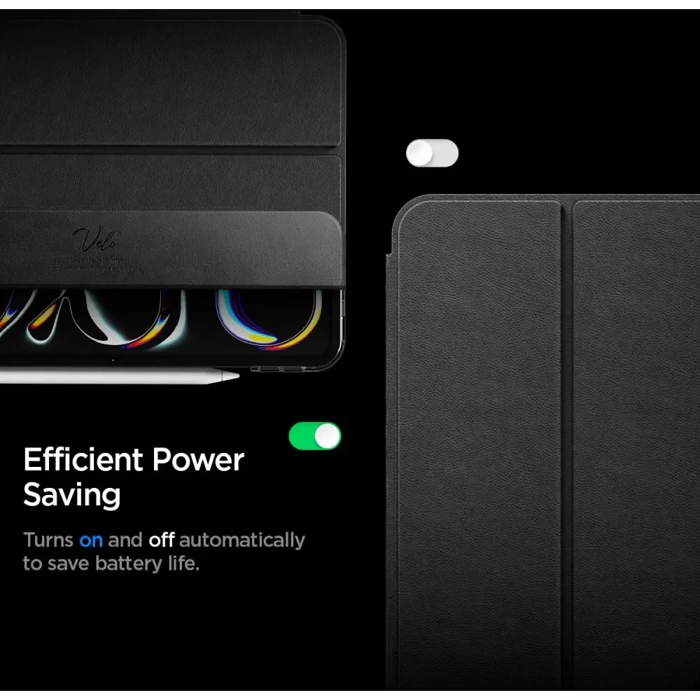 Etui Spigen Liquid Air Folio do Apple iPad Pro 11” 2024/2025 Black