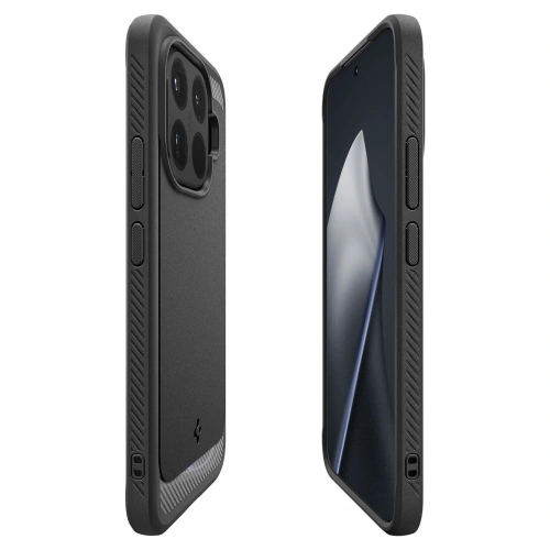 Etui Spigen Rugged Armor do Xiaomi 15T Pro Matte Black