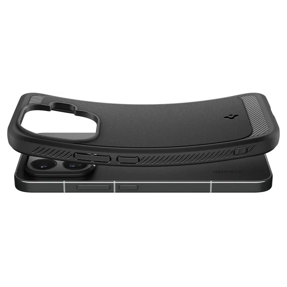 Etui Spigen Rugged Armor do Xiaomi 15T Pro Matte Black