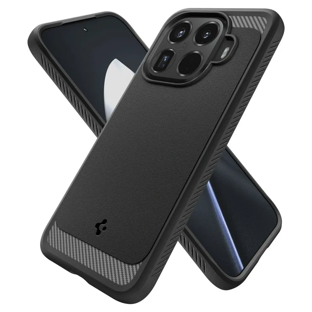 Etui Spigen Rugged Armor do Xiaomi 15T Pro Matte Black