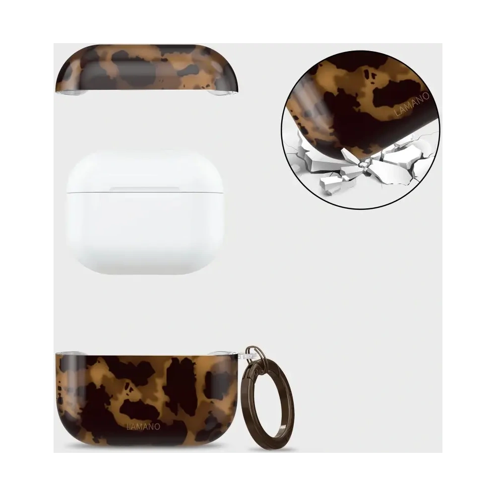 Etui Tech-Protect Lamano do Apple AirPods Pro 1 / 2 Panther