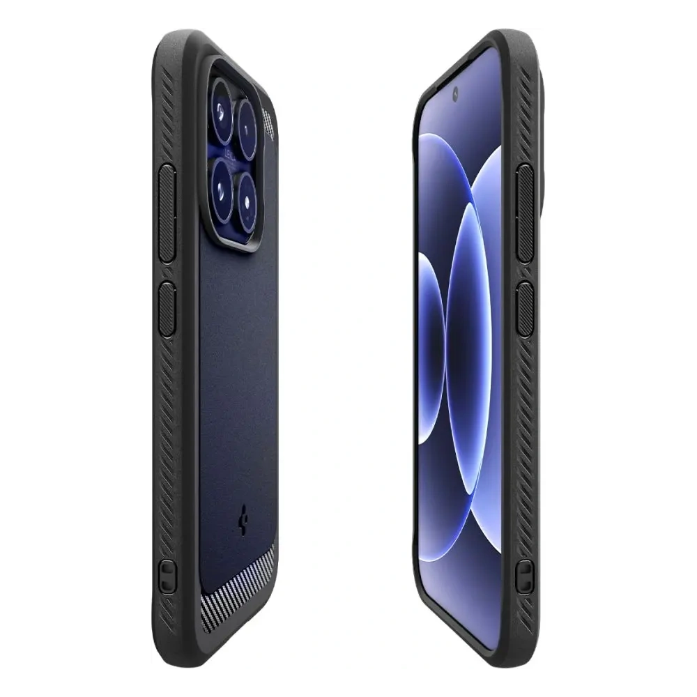 Etui Spigen Rugged Armor do Xiaomi 17 Matte Black