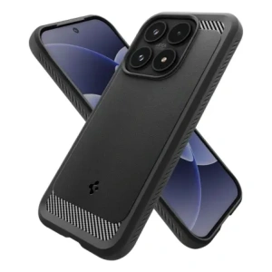 Etui Spigen Rugged Armor do Xiaomi 17 Matte Black