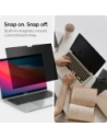 Folia prywatyzująca Spigen Safe View do Apple MacBook Air 13" M2 / M3 / M4 2023-2025 Privacy