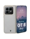 Etui Bizon Case Angelo do Realme GT 8 Pro półprzezroczyste z beżową ramką
