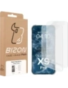 Elastyczne etui + 2x folia na ekran Bizon Case Clear Pack do Oppo Find X9 Pro