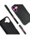 Etui z recyklingu Bizon Case ReLeaf do Apple iPhone 16 czarne