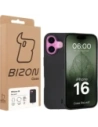 Etui z recyklingu Bizon Case ReLeaf do Apple iPhone 16 czarne