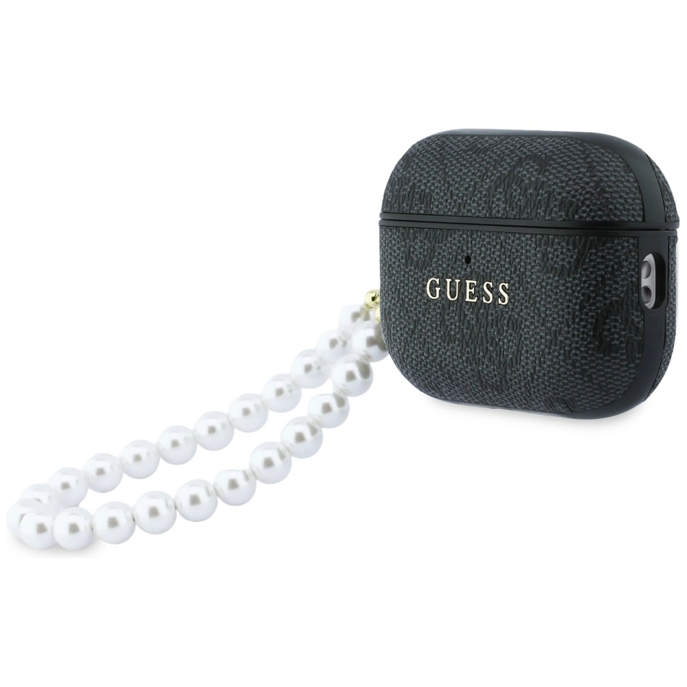 Kryt Guess 4G Pearl Strap Apple AirPods Pro 3 black