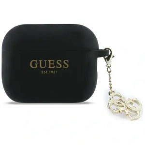 Etui Guess Silicone 4G Charm do Apple AirPods Pro 3 czarny