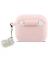 Etui Guess Silicone 4G Charm do Apple AirPods Pro 3 różowy