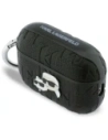 Etui Karl Lagerfeld Monogram Karl & Choupette Head do Apple AirPods Pro 3 czarny