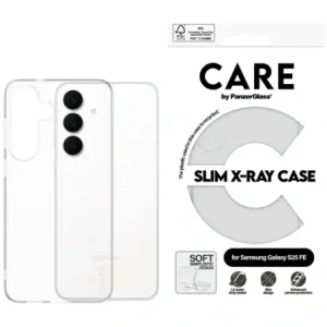 Etui CARE by PanzerGlass Fashion X-Ray do Samsung Galaxy S25 FE przezroczysty
