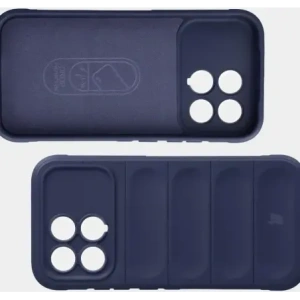 Pancerne etui Bizon Case Tur do Xiaomi POCO F8 Pro granatowe