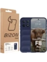 Pancerne etui Bizon Case Tur do Xiaomi POCO F8 Pro granatowe