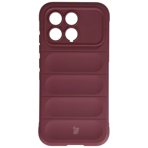 Pancerne etui Bizon Case Tur do Xiaomi POCO F8 Pro burgundowe