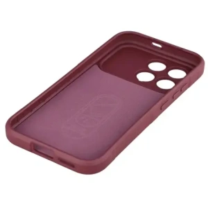 Pancerne etui Bizon Case Tur do Xiaomi POCO F8 Pro burgundowe