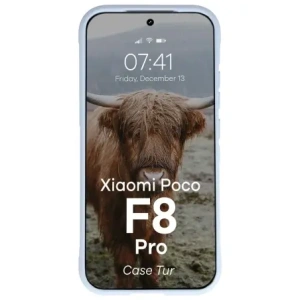 Pancerne etui Bizon Case Tur do Xiaomi POCO F8 Pro jasnoniebieskie
