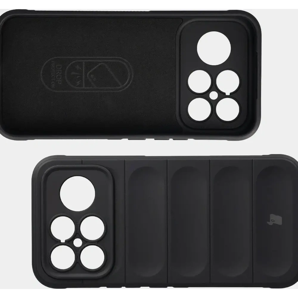 Pancerne etui Bizon Case Tur do Xiaomi POCO F8 Ultra czarne