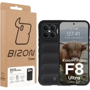 Pancerne etui Bizon Case Tur do Xiaomi POCO F8 Ultra czarne