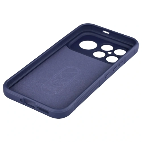 Pancerne etui Bizon Case Tur do Xiaomi POCO F8 Ultra granatowe