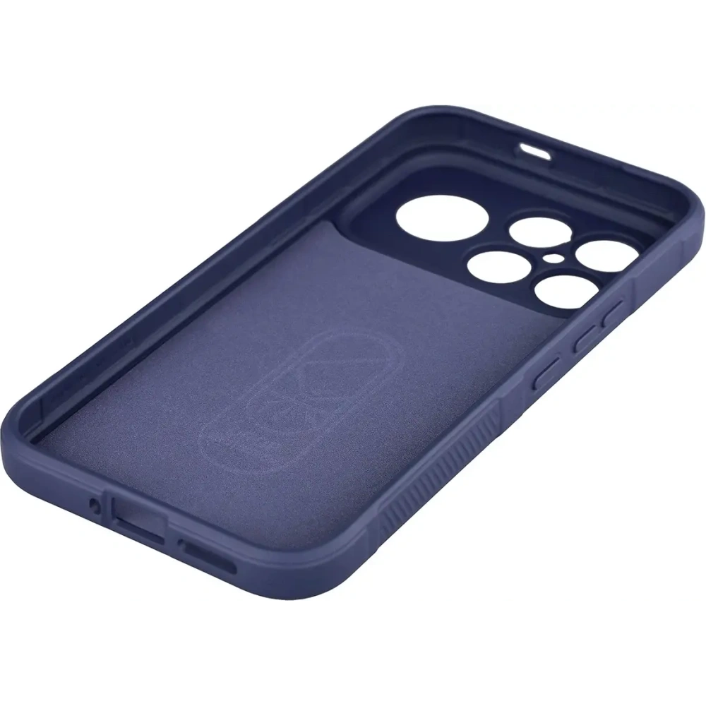 Pancerne etui Bizon Case Tur do Xiaomi POCO F8 Ultra granatowe