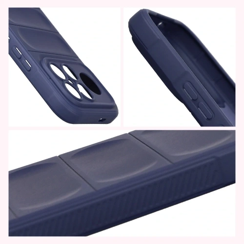 Pancerne etui Bizon Case Tur do Xiaomi POCO F8 Ultra granatowe