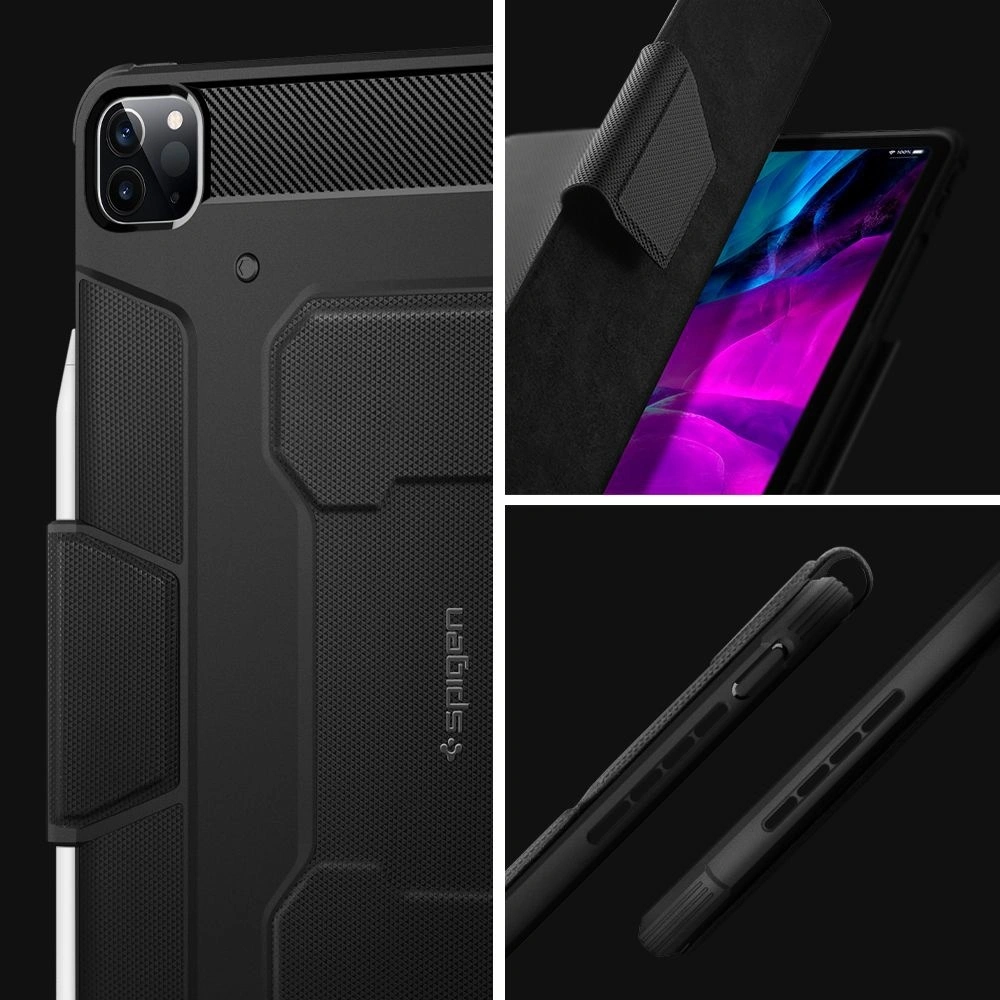 Wholesale Spigen Rugged Armor Pro Apple iPad Pro 11 2018/2020 Black - SPN1216BLK - {ean13} - Hurt
