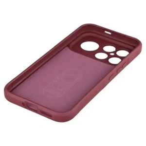 Pancerne etui Bizon Case Tur do Xiaomi POCO F8 Ultra burgundowe