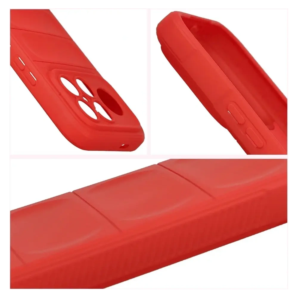 Pancerne etui Bizon Case Tur do Xiaomi POCO F8 Ultra czerwone