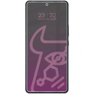 Prywatyzujące szkło hybrydowe Bizon Glass Mule Shadow do Asus Zenfone 12 Ultra matowe