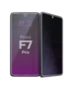 Prywatyzujące szkło hybrydowe Bizon Glass Mule Shadow do Xiaomi POCO F7 Pro matowe