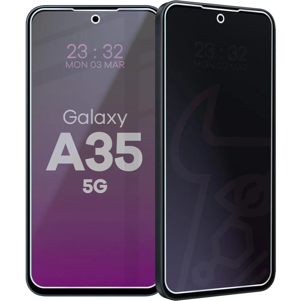 Prywatyzujące szkło hybrydowe Bizon Glass Mule Shadow do Samsung Galaxy A35 5G matowe