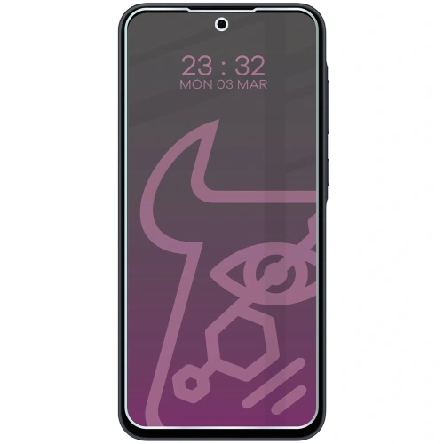 Prywatyzujące szkło hybrydowe Bizon Glass Mule Shadow do Samsung Galaxy A35 5G matowe