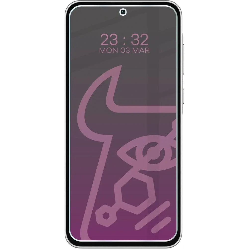 Prywatyzujące szkło hybrydowe Bizon Glass Mule Shadow do Samsung Galaxy A55 5G matowe