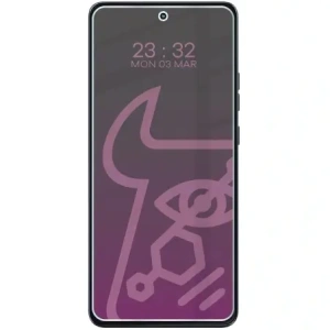 Prywatyzujące szkło hybrydowe Bizon Glass Mule Shadow do Motorola Moto G86 5G matowe