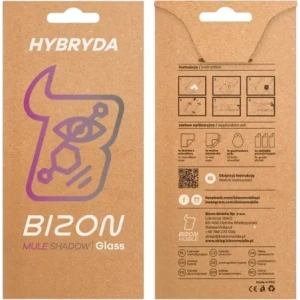 Prywatyzujące szkło hybrydowe Bizon Glass Mule Shadow do Nothing Phone (3a) Pro matowe