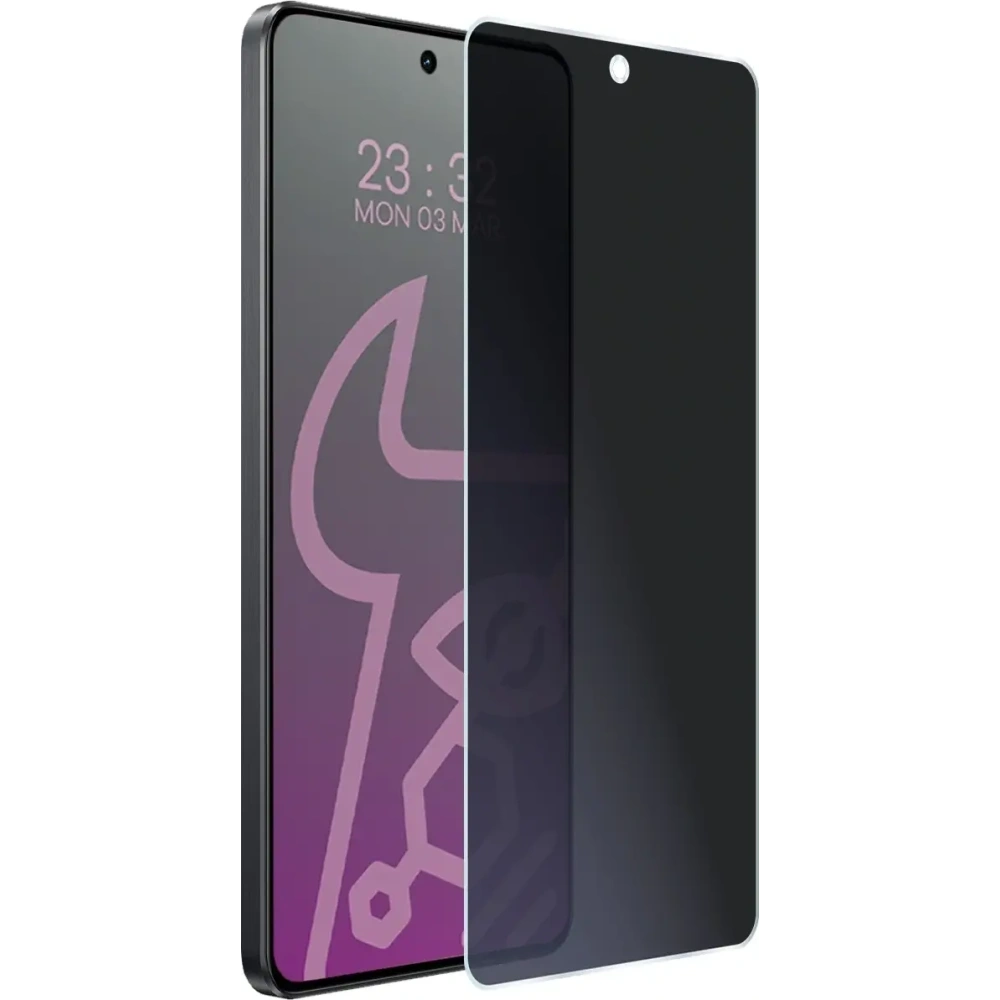 Prywatyzujące szkło hybrydowe Bizon Glass Mule Shadow do Realme GT 7T matowe