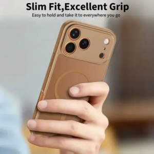 Etui Tech-Protect BasicMag MagSafe do Apple iPhone 17 Pro Max Matte Brown