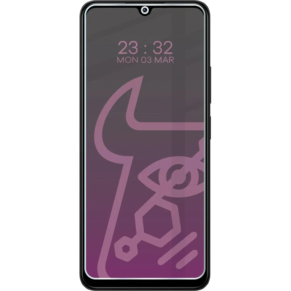 Prywatyzujące szkło hybrydowe Bizon Glass Mule Shadow do Xiaomi POCO C75 matowe