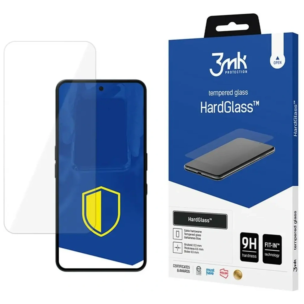 Szkło hartowane 3MK HardGlass do Nothing Phone (3a)