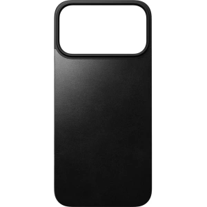 Nakładka na plecki NOMAD Magnetic Leather Back do Apple iPhone 17 Pro Max kompatybilna z MagSafe, skóra Horween (black)
