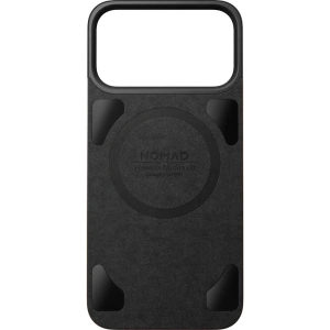 Nakładka na plecki NOMAD Magnetic Leather Back do Apple iPhone 17 Pro Max kompatybilna z MagSafe, skóra Horween (rustic brown