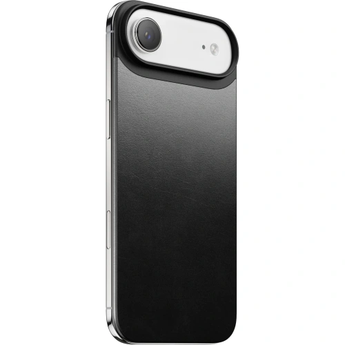 Nakładka na plecki NOMAD Magnetic Leather Back do Apple iPhone Air kompatybilna z MagSafe, skóra Horween (black)