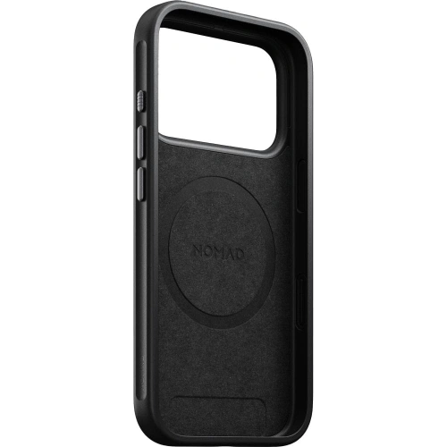 Skórzane etui NOMAD Modern Leather Case do Apple iPhone 17 Pro kompatybilne z MagSafe (black)
