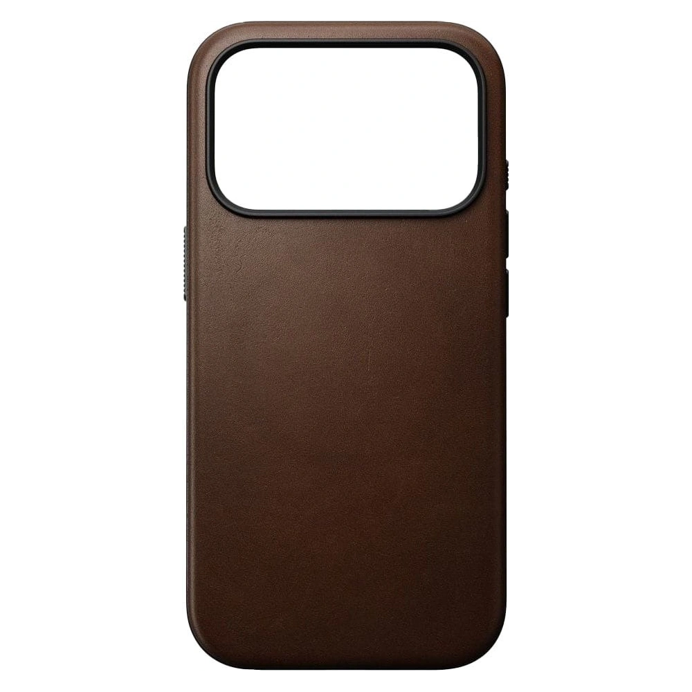 Skórzane etui NOMAD Modern Leather Case do Apple iPhone 17 Pro kompatybilne z MagSafe (brown)