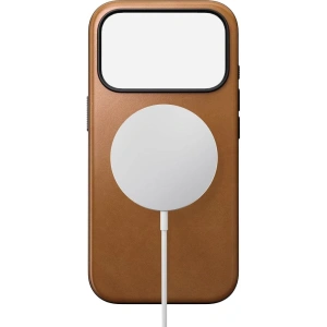 Skórzane etui NOMAD Modern Leather Case do Apple iPhone 17 Pro kompatybilne z MagSafe (english tan-c)