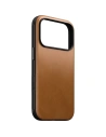 Skórzane etui NOMAD Modern Leather Case do Apple iPhone 17 Pro kompatybilne z MagSafe (english tan-c)