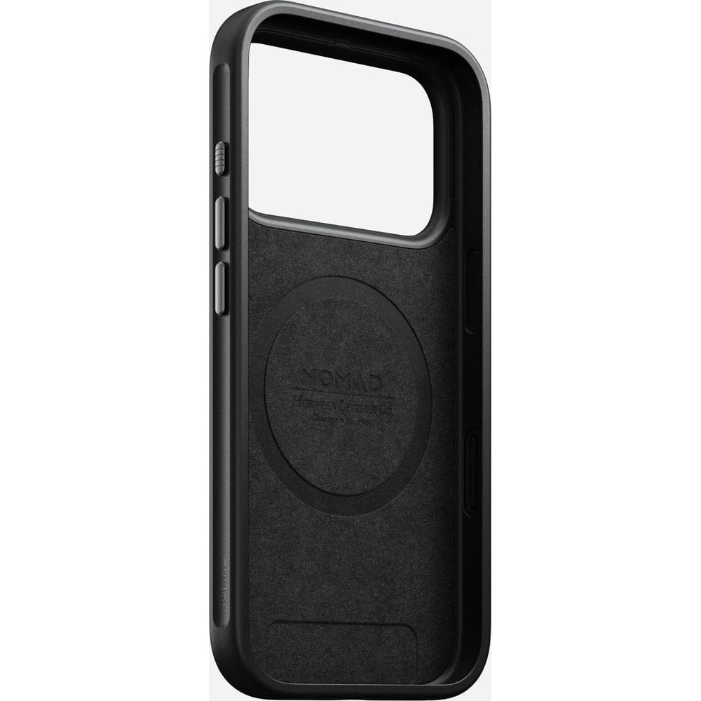 Skórzane etui NOMAD Modern Leather Case do Apple iPhone 17 Pro kompatybilne z MagSafe, skóra Horween (black)