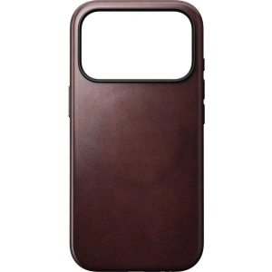 Skórzane etui NOMAD Modern Leather Case do Apple iPhone 17 Pro kompatybilne z MagSafe, skóra Horween (burgundy)